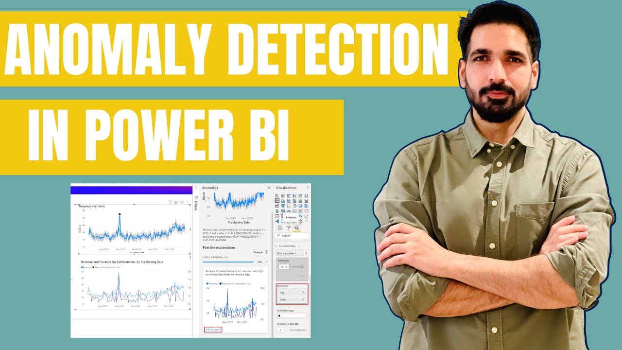 Anomaly Detection In Power BI | November 2020 Power BI Desktop Update #powerbi #powerbitutorial