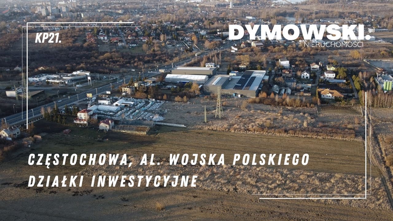 Częstochowa, Al. Wojska Polskiego | Działki inwestycyjne (KP21.)