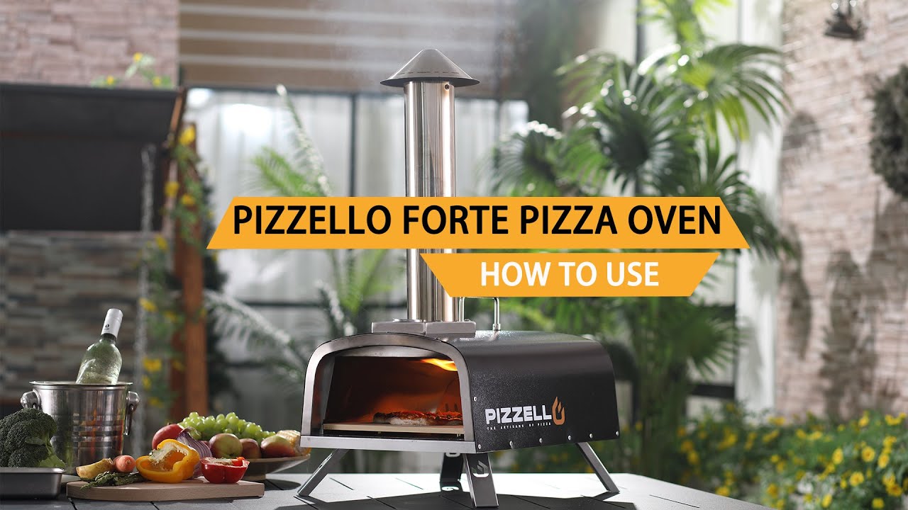 Pizzello Forte - Outdoor Wood Fired Pizza Oven