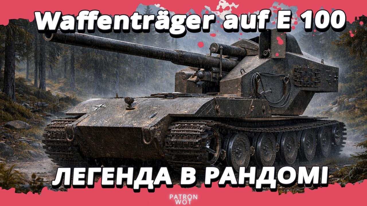 Waffenträger auf E 100 - Тай шо на тобі робити ?  #wot