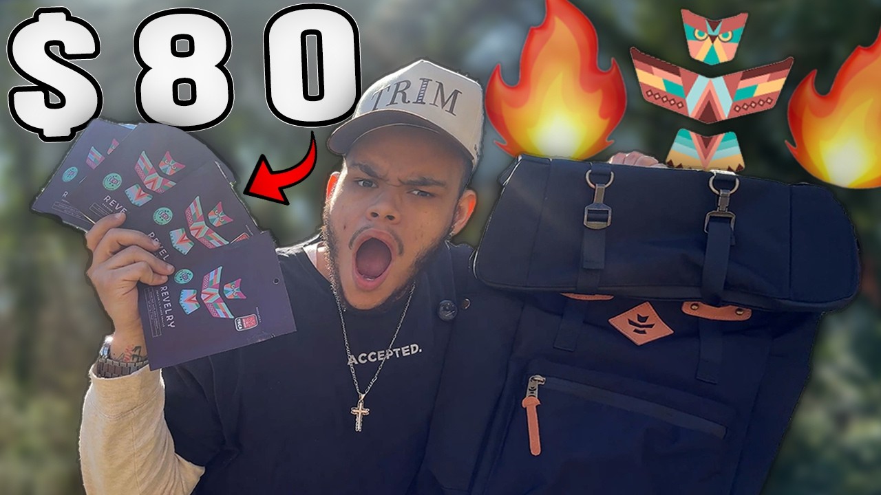 Компания Revelry прислала мне унцию вина за 80 долларов 😳 и рюкзак, защищающий от запахов 🎒