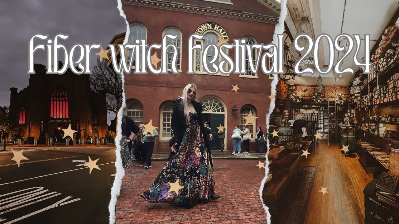 Salem Fiber Witch Festival 2024 Vlog / Salem trip Day 3