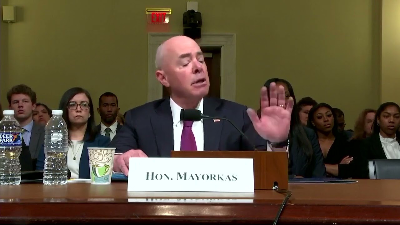 Vice Chair Guest Asks Secretary Mayorkas If He Thinks the Border is Secure