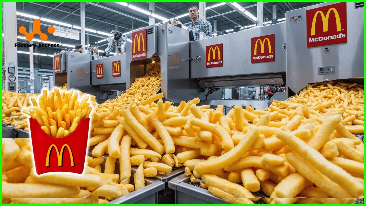How It’s Made: McDonald’s Fries, Burgers & KFC Chicken