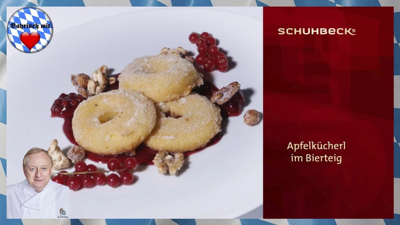 Alfons Schuhbeck - Apfelkücherl im Bierteig