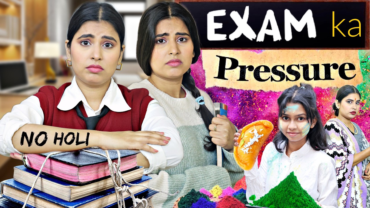 Exam Ka Pressure Aur Holi | Board Result Ka Dar In School | Principal Ki Beti Ep-2 | Sbabli