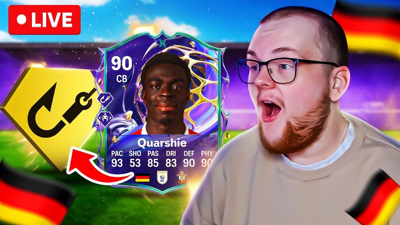 FS Quarshie in a CHAMPS CHALLENGE! ✨🇩🇪
