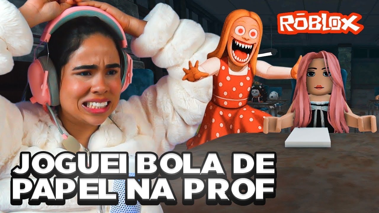IRRITEI A PROFESSA NA SALA E ELA SE VINGOU NO ROBLOX