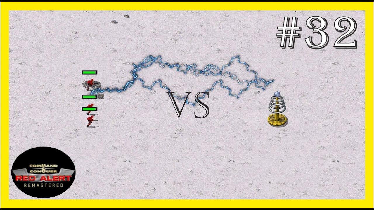 [VS Series] C&C Remastered: Red Alert | Rifle Soldier VS Tesla Coil - Ep. #32