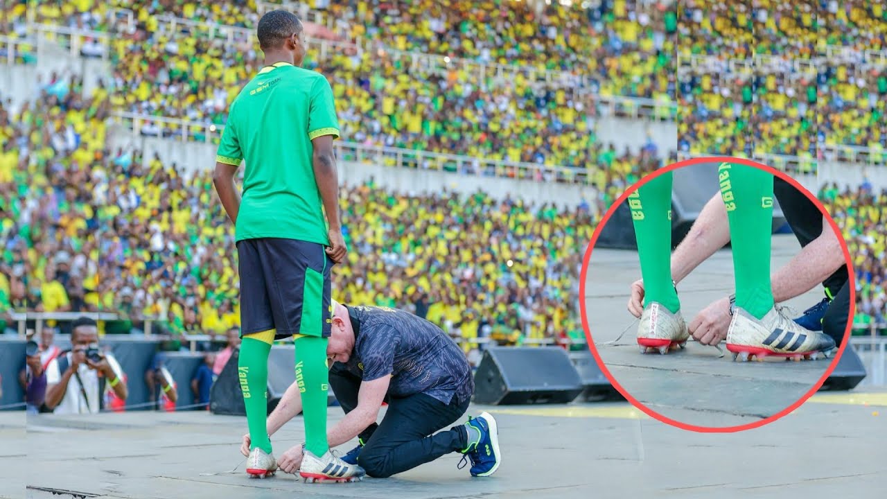 UTAPENDA! MANARA ALIVYOTAMBULISHA WACHEZAJI YANGA, APIGA BUSU GOTI LA FEITOTO