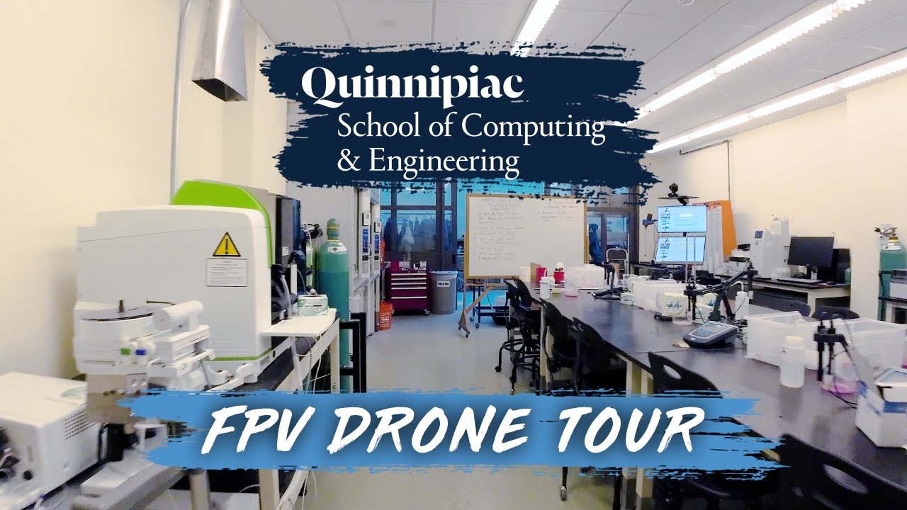 Drone Tour of Quinnipiac University's School of Computing & Engineering