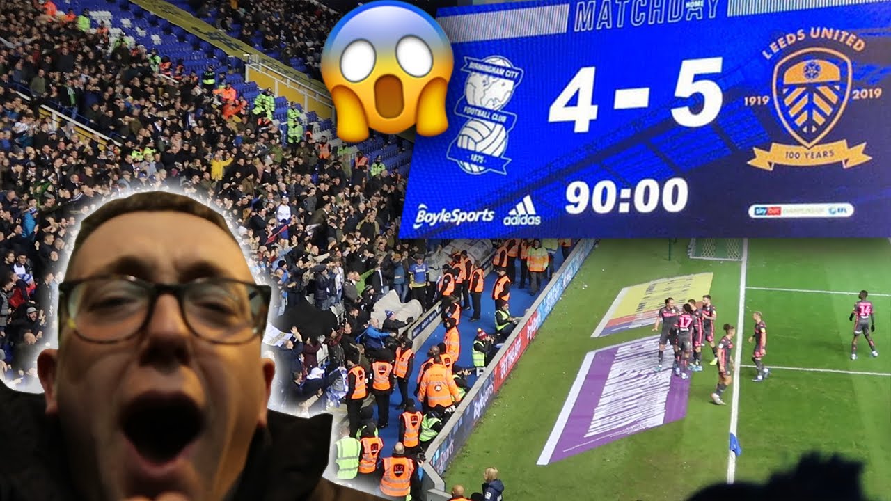 9 GOAL THRILLER!! 😱 BIRMINGHAM CITY 4-5 LEEDS UNITED 29/12/2019