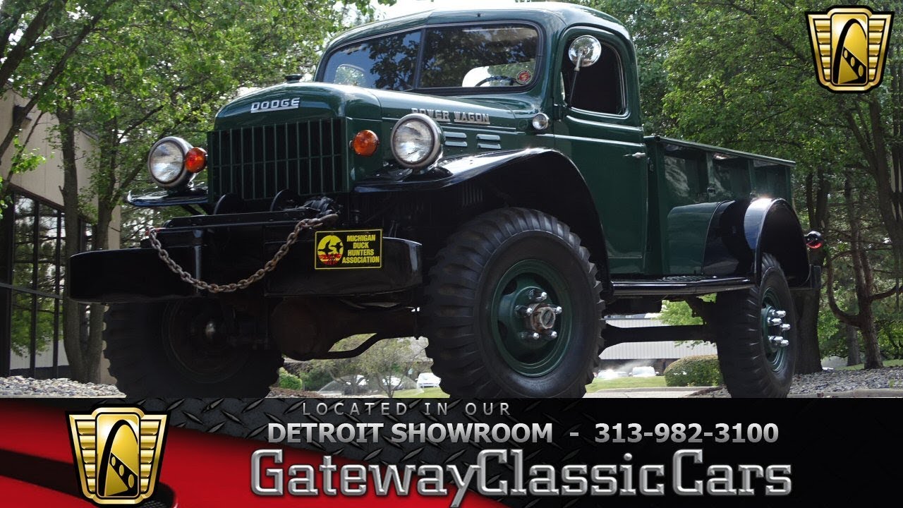 1946 Dodge Power Wagon Stock # 934-DET
