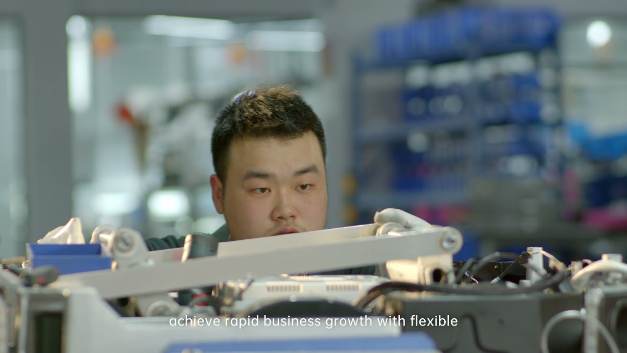 Geek+ Intelligent Robot Solution for mid and large-size parcels sortation