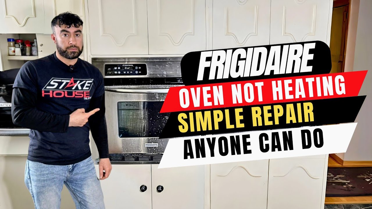 Frigidaire Wall Oven Won't Heat? EASY Fix for Baking Element & Control Board Issues CPEB30S8CC1 
