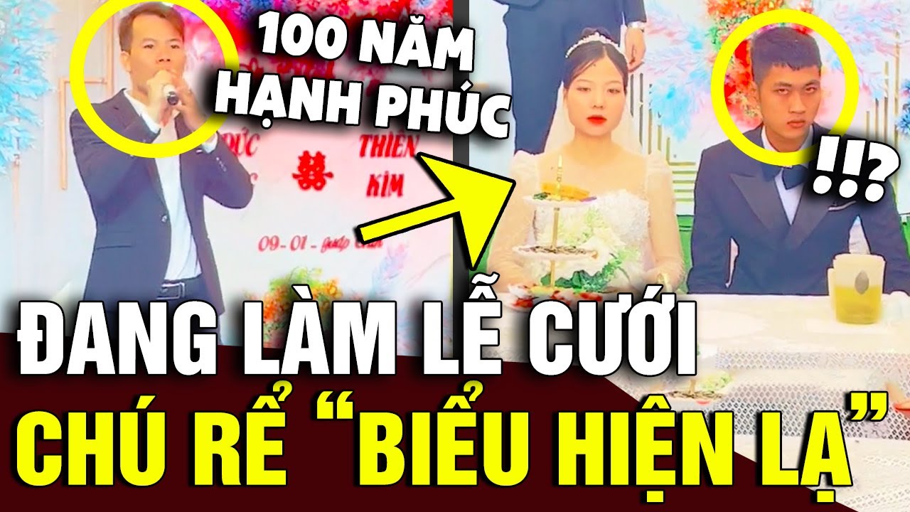 Đang làm lễ cưới, cô dâu chú rể có 'BIỂU HIỆN LẠ' khiến cộng đồng mạng TRANH CÃI |Tin Nhanh Official