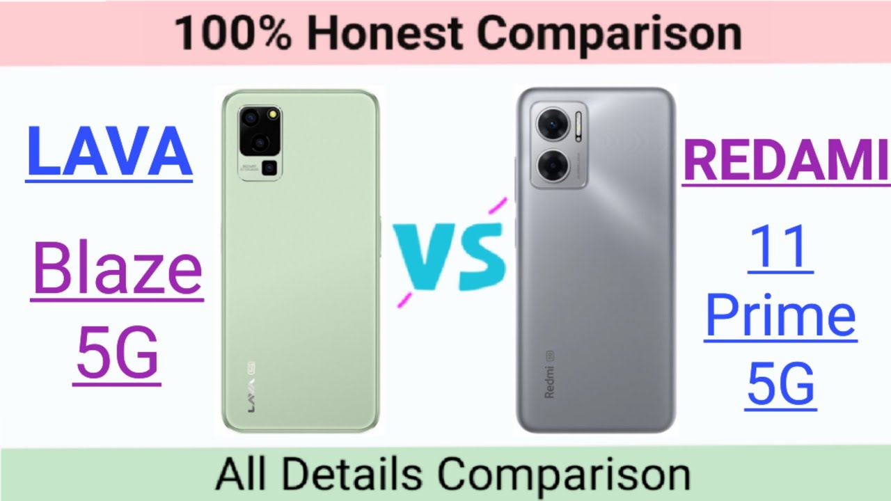 Lava Blaze 5G vs Redami 11 Prime 5G ⚡ Redami 11 Prime 5G vs Lava Blaze 5G⭐ @thetechnicalgyan  #5g