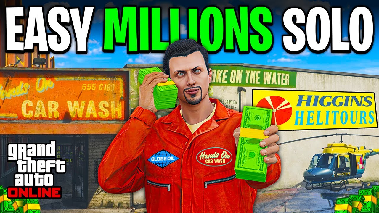 GTA Online CAR WASH Money Guide | Smoke On the Water & Heli Tours Business Guide Make MILLIONS 2026