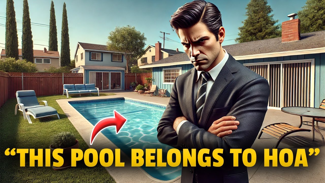 They Tried to Enforce HOA Rules on My Pool, Not Realizing I’m Not a Member of Their HOA