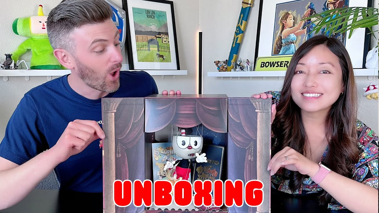 Распаковка коллекционного издания Cuphead для Nintendo Switch