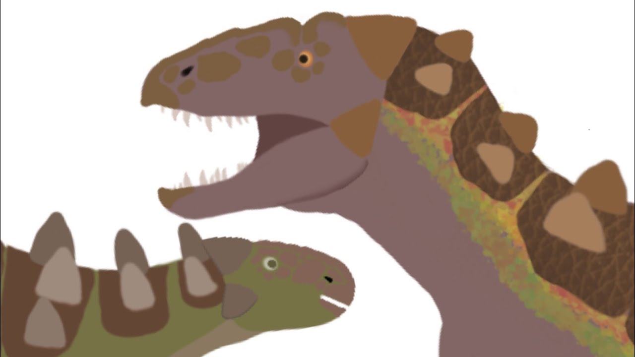 Drawing Ankyntrosaurus and Trykosaurus | Drawing in Procreate | #1