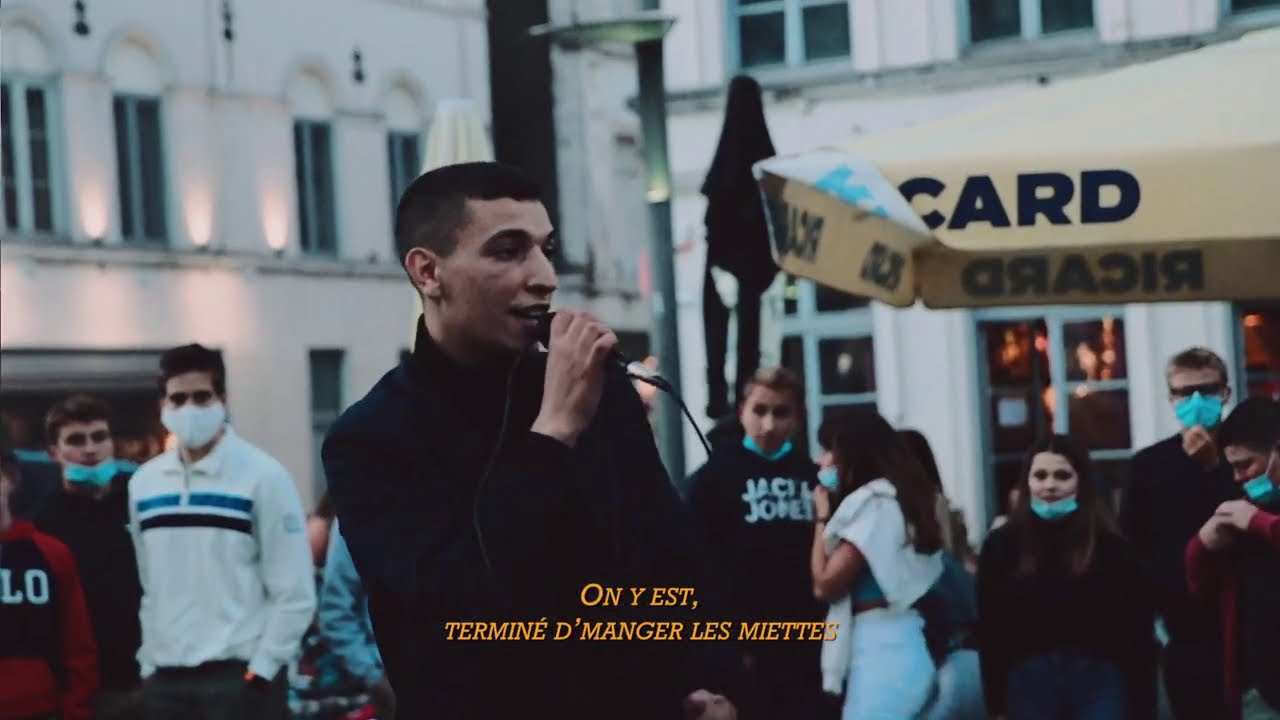 Youssef Swatt's - Concert sauvage sur la Place Saint-Pierre (Tournai)