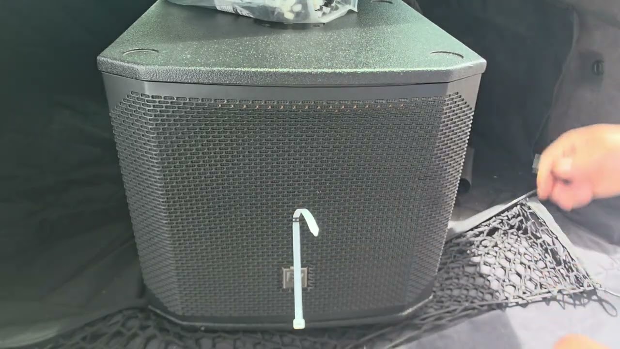 Speaker grill dent removal