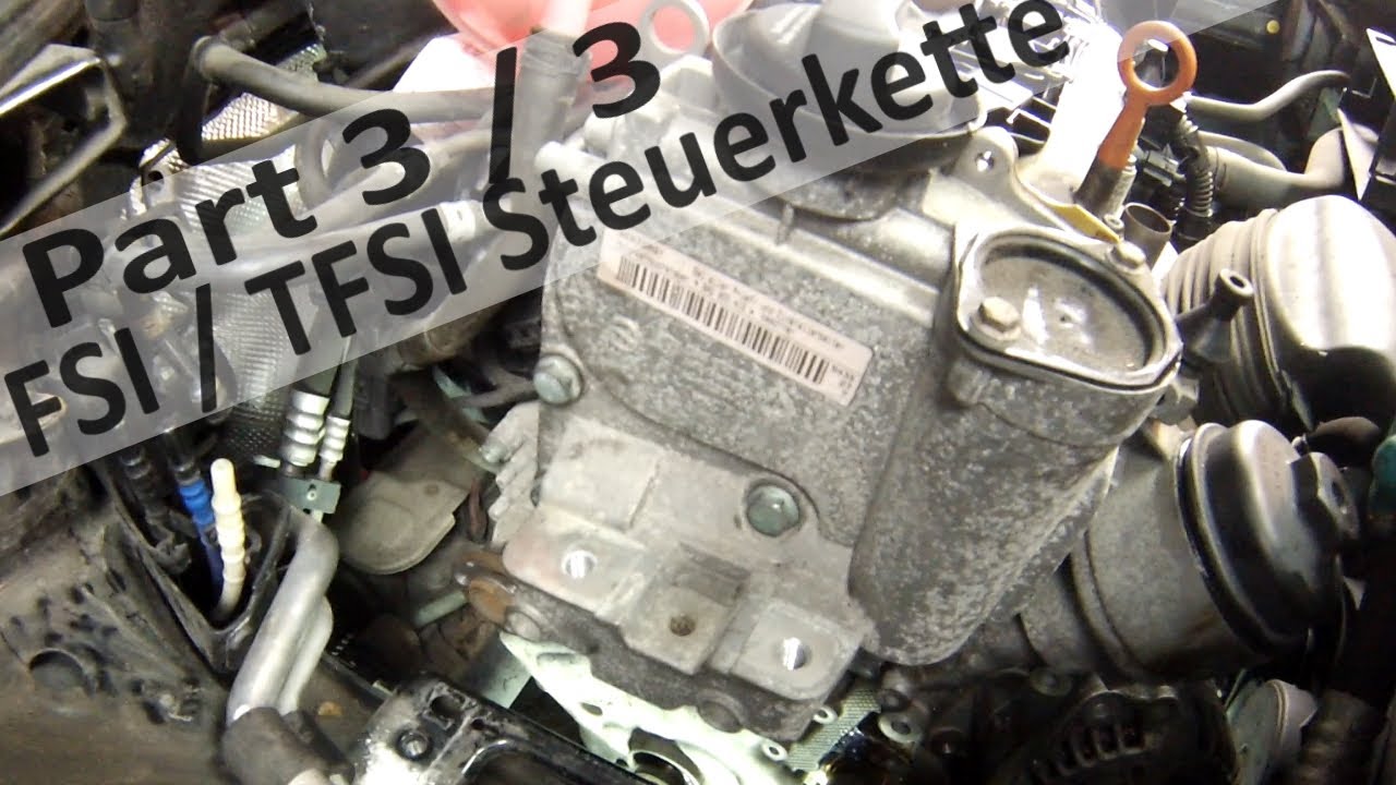 1.4 / 1.6 FSI Steuerkette wechseln Teil 3 / 3 VW Steuerkettenproblem