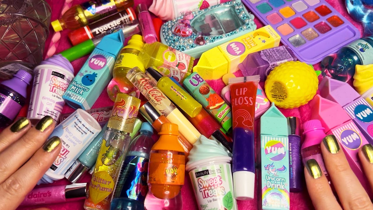 ASMR Claire’s Makeup Collection (Whispered)