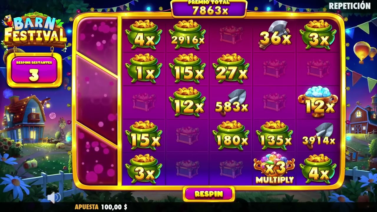 MAX WIN ON BARN FESTIVAL SO EASY