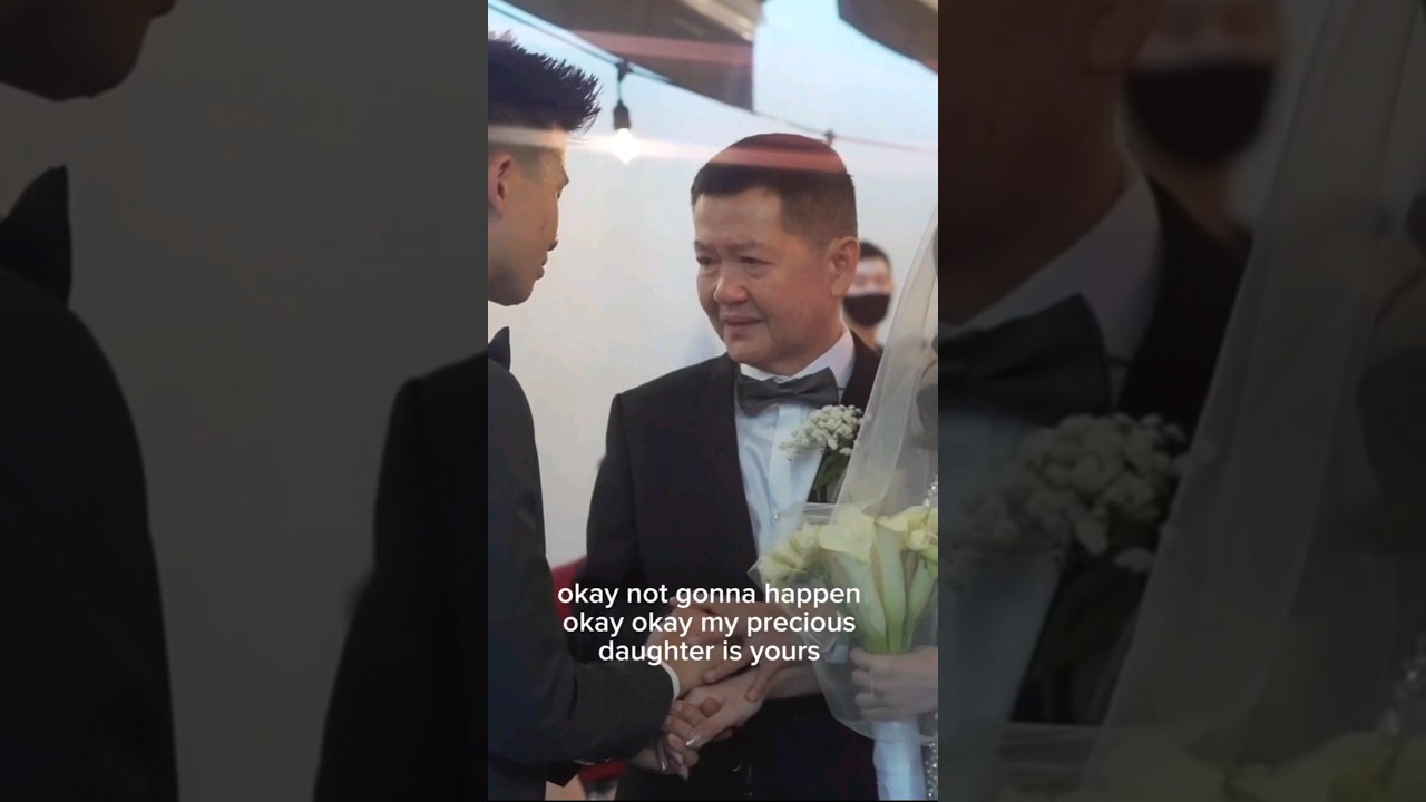 BRIDE'S DAD ASKS GROOM TO NEVER HURT HIS DAUGHTER IN MOST TOUCHING SPEECH ❤️🥹