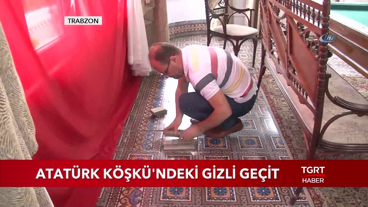 Atatürk Köşk'ünde Gizli Geçit