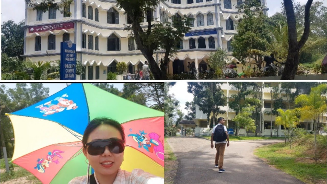 visiting kerala university in Karyavattam, Trivandrum.