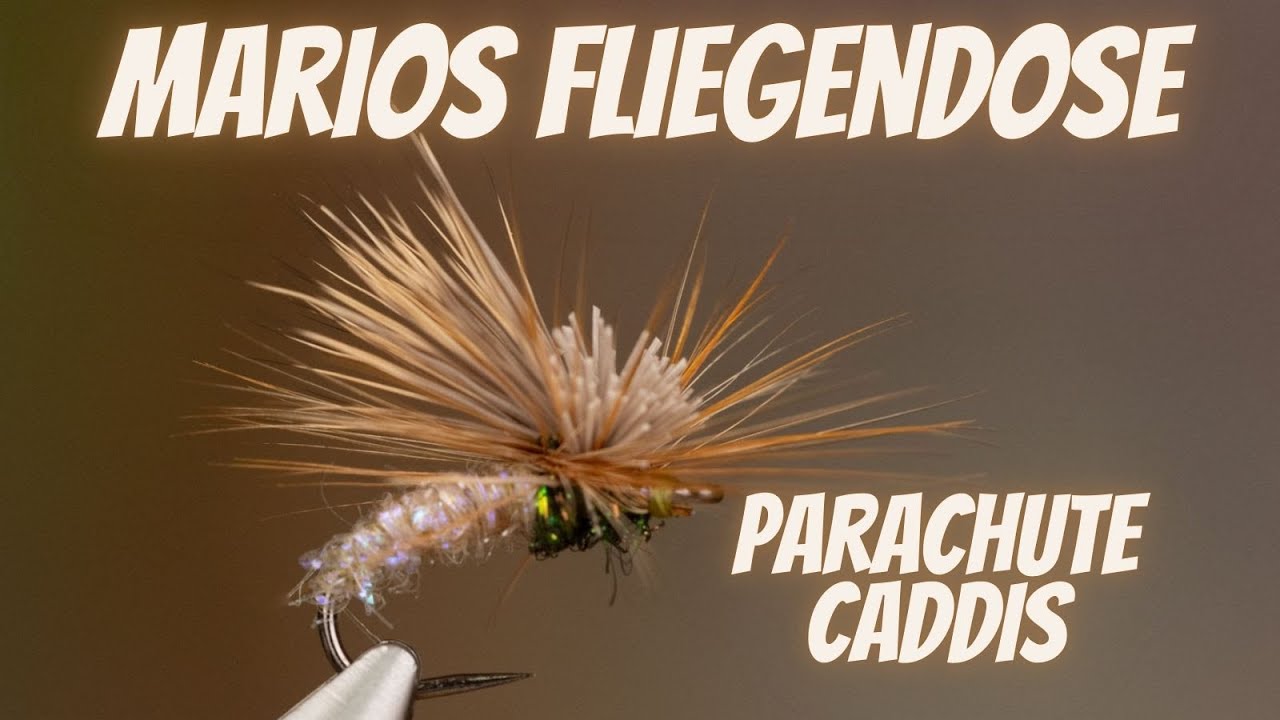 Marios Fliegendose - Parachute Caddis - Trockenfliege