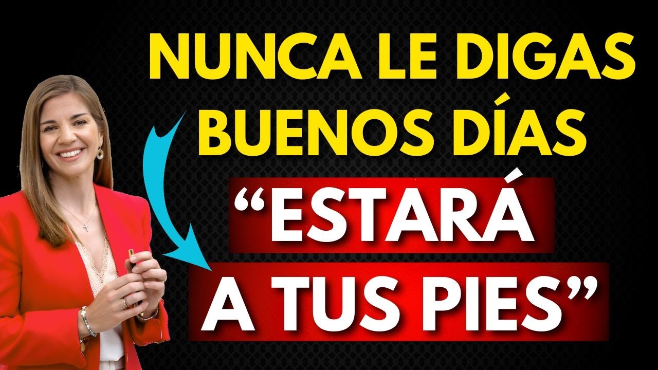 ¿Sigues diciendo “buenos días”? Prueba esta Frase y Caerá | Marian Rojas
