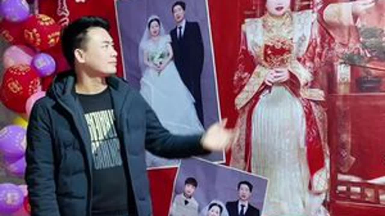 广西婚礼实拍，没有婚闹。很荣幸成为二姐摄影师 衷心祝愿夫妻两永结同心 白头到老#广西二姐 #广西婚礼风俗 #婚礼 @广西二姐🌹