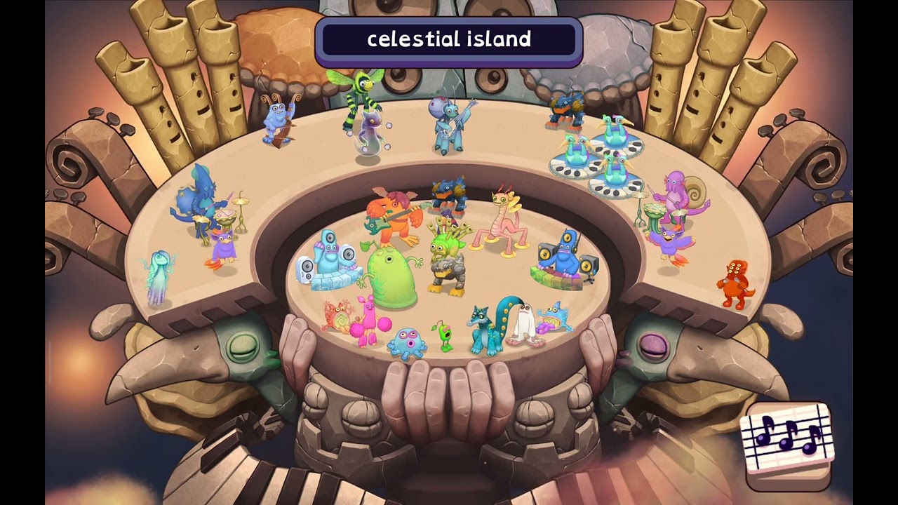 celestial island in composer
