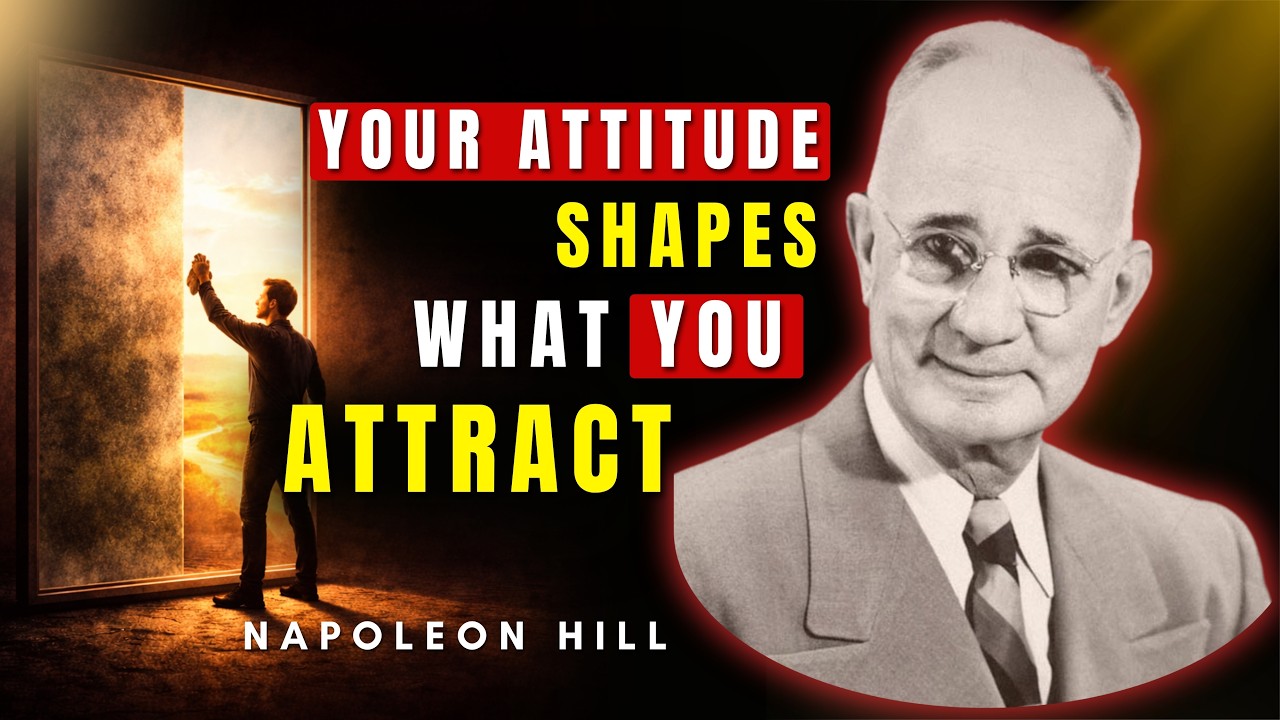 Your Attitude Is The Window To Your Success | Napoleon Hill