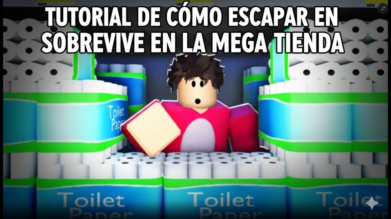 TUTORIAL DE COMO ESCAPAR DEL CEO EN SOBREVIVE EN LA MEGA TIENDA ROBLOX IKEA
