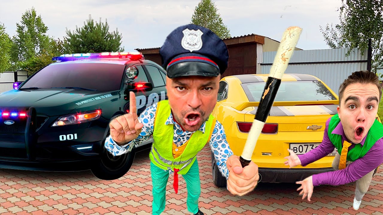 Magic Mantle VS Older Mr Joe Conjured Car Keys VS Mr. Joe on Camaro Kids Video