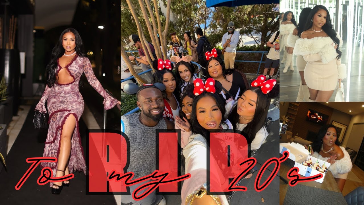 birthday vlog: rip to my 20s, Disneyland, come spend my birthday with me!