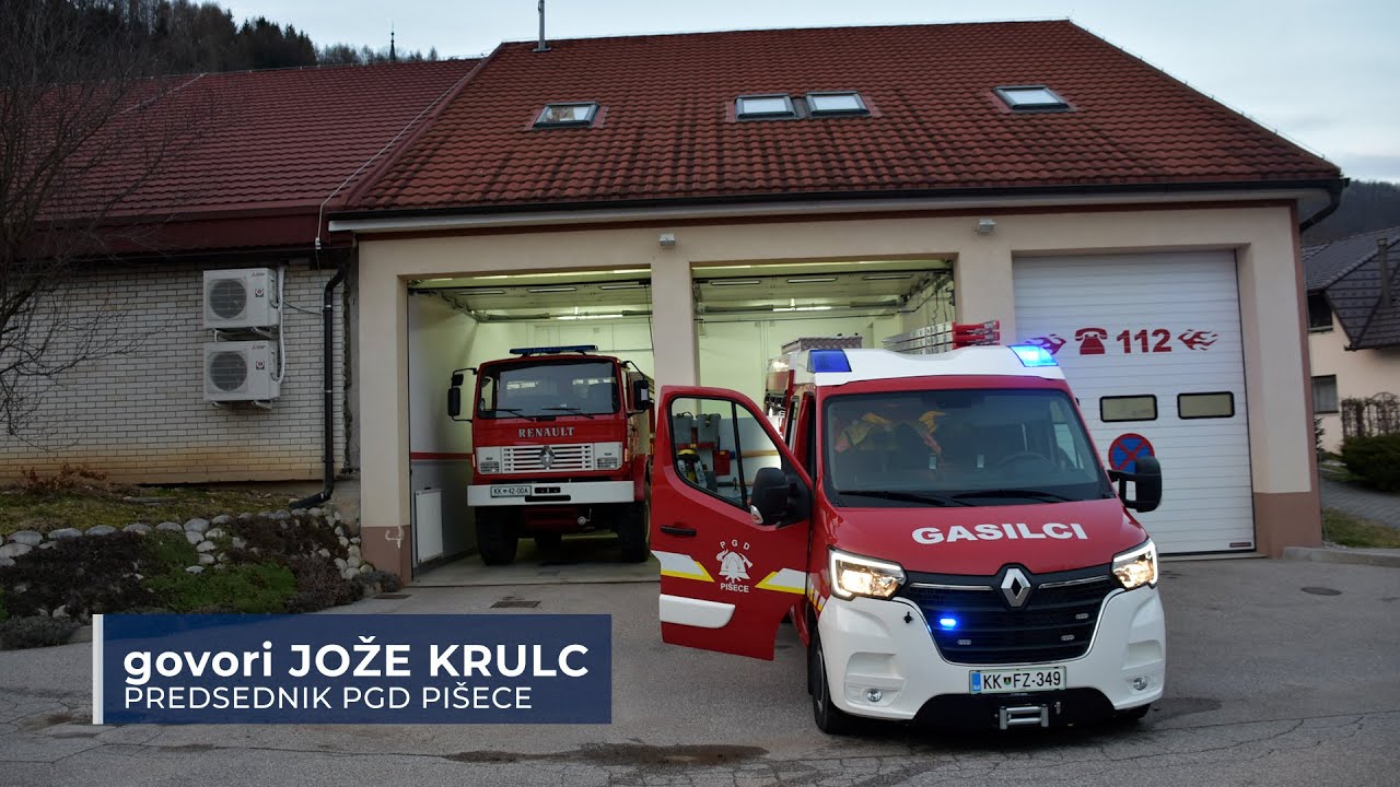 Novo gasilsko vozilo za PGD Pišece