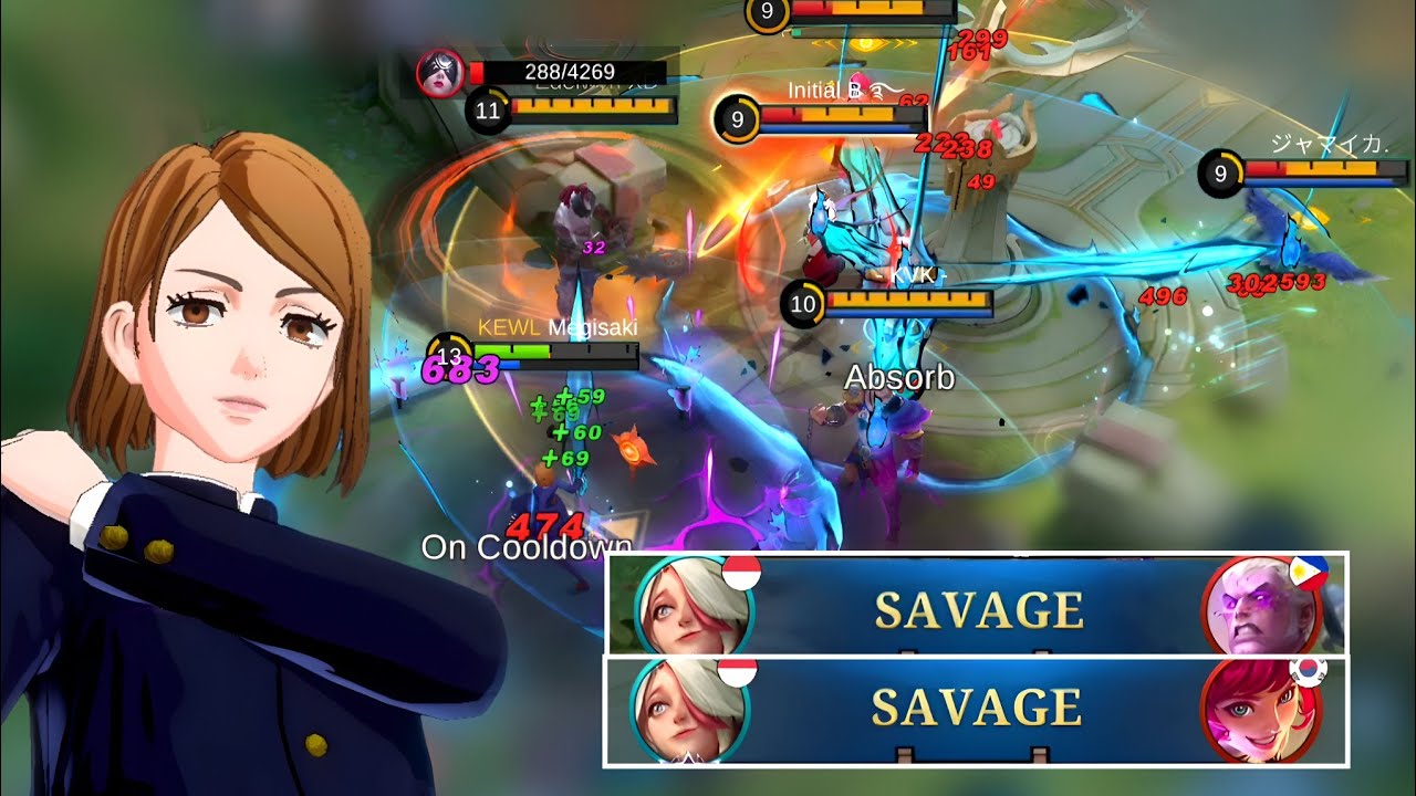 NOBARA KUGISAKI 2x SAVAGE INSANE GAMEPLAY! ( 25 KILLS! )