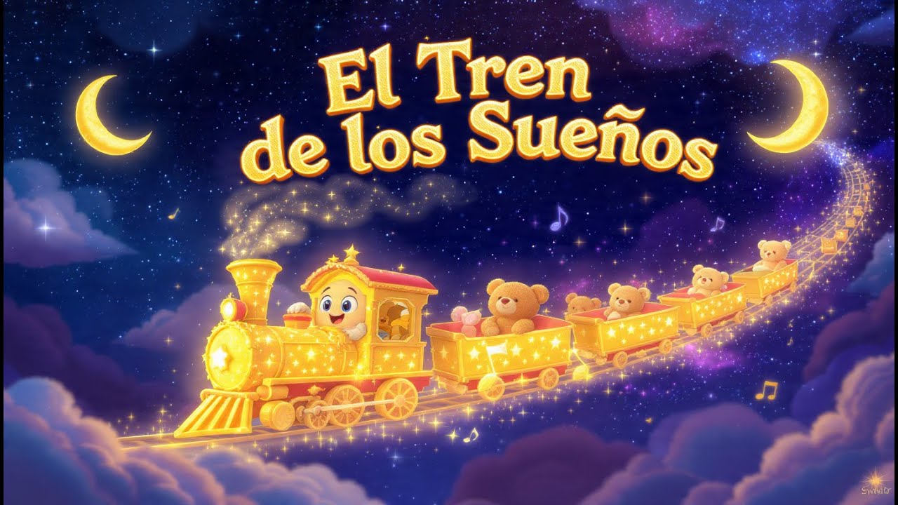 El Tren de los Sue&ntilde;os 🌙🚂 | Canci&oacute;n Infantil para Dormir | La Cajita Musical