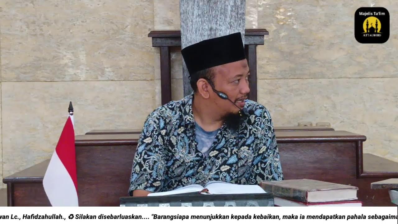 🔴 LiVE KAJIAN RUTIN MT ATTAUHID - USTADZ DEDE KURNIAWAN LC .,