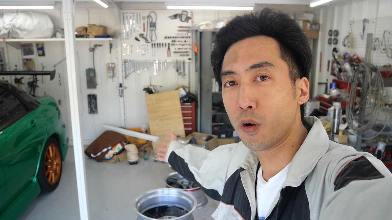 キレイに塗装するためにホイール専用治具をつくる