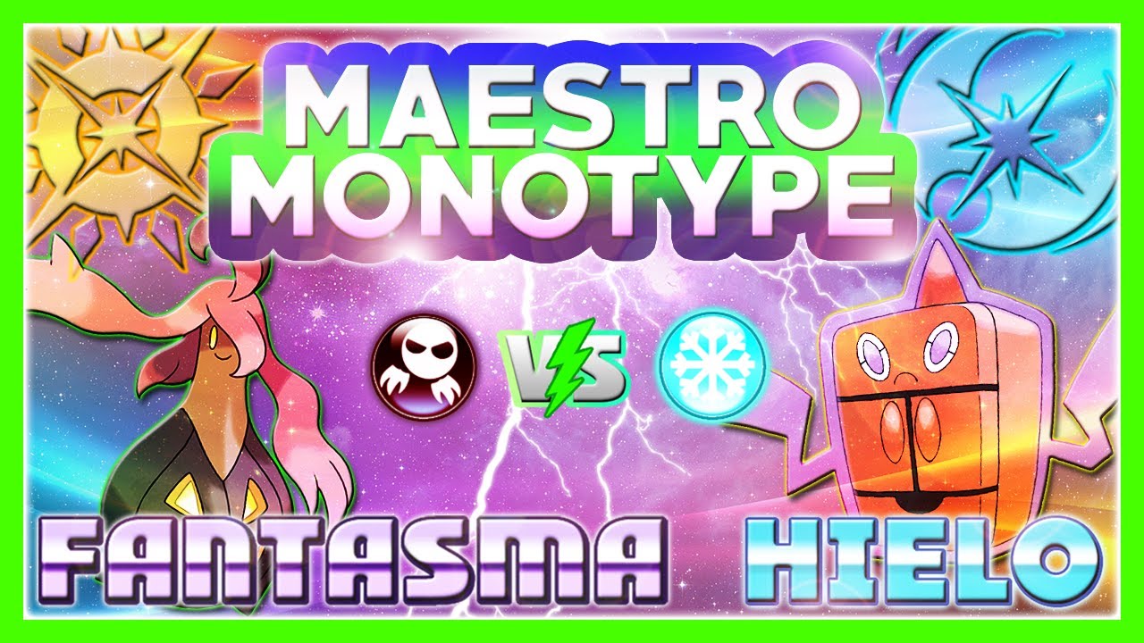 MONOTYPE FANTASMA vs MONOTYPE HIELO! ESTE COMBATE ES UNA OBRA MAESTRA DE QUÉ HACER JUGANDO a POKÉMON