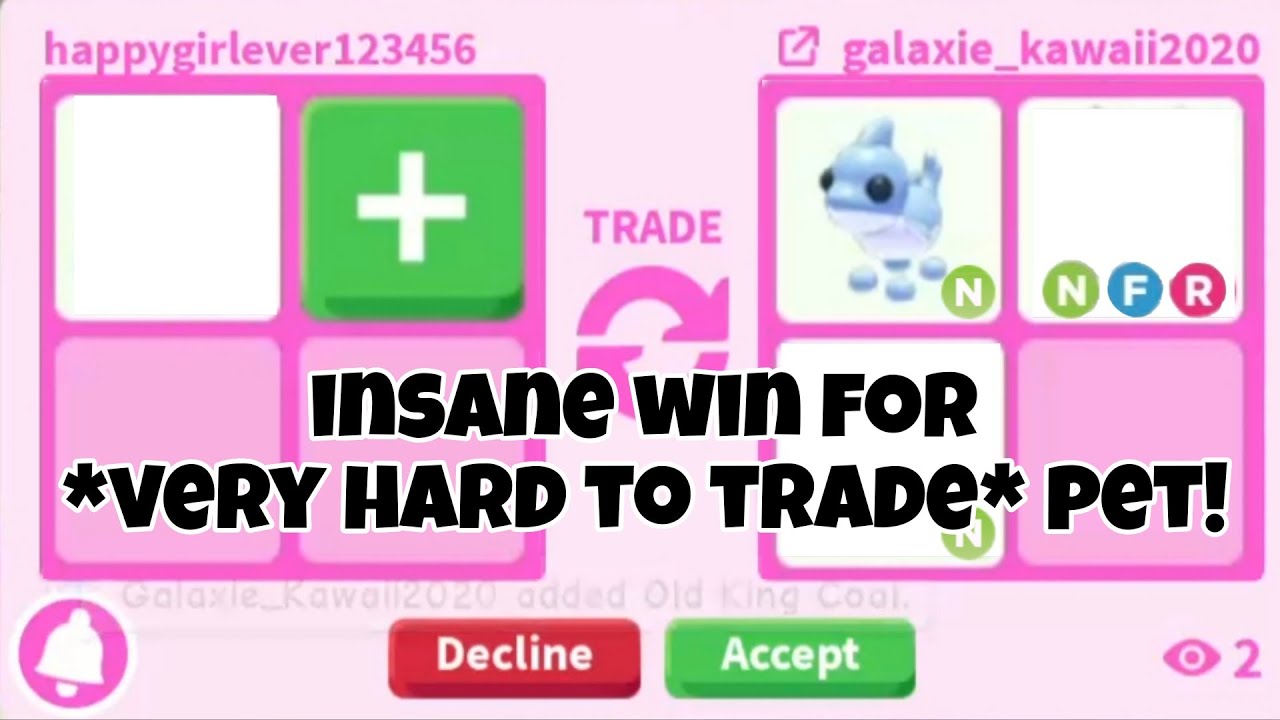 😱😛No Way! They INSANELY OVERPAID For My *VERY HARD TO TRADE* PET In Adopt Me + GOT HUGE WIN OFFERS😱🔥