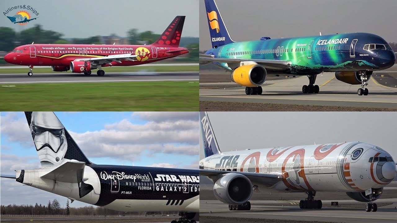 Special Liveries Compilation Planespotting 2019/2020