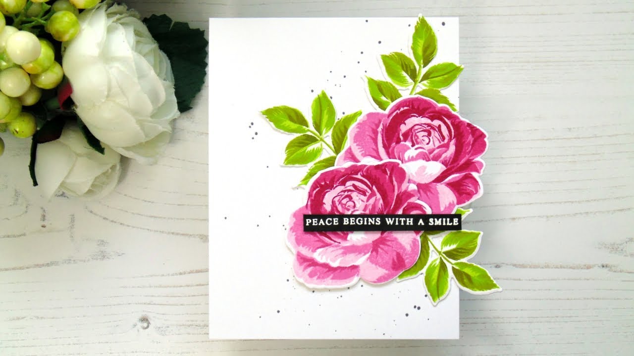Altenew Stamps Intro - Build-A-Flower: Rose